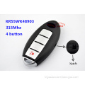 Smart key 4 button 315Mhz KR55WK48903 for NISSAN keyless remote